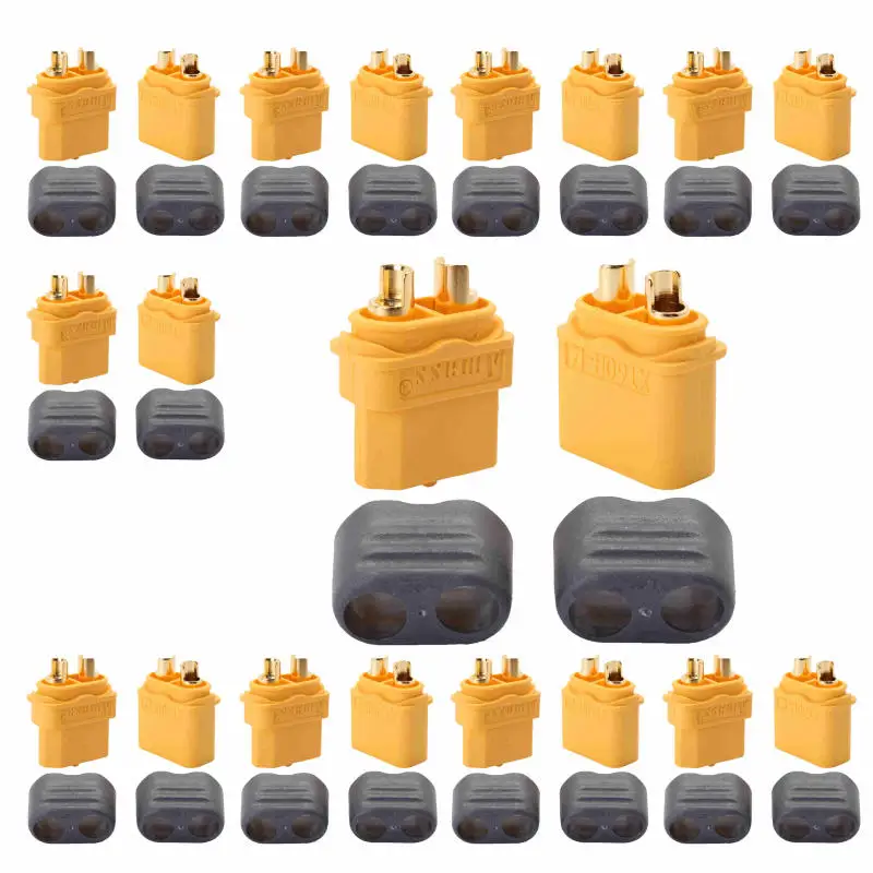 

10 Pairs Amass XT60 Connector Plug Connector Sheath Housing for DIY Lipo Battery ESC