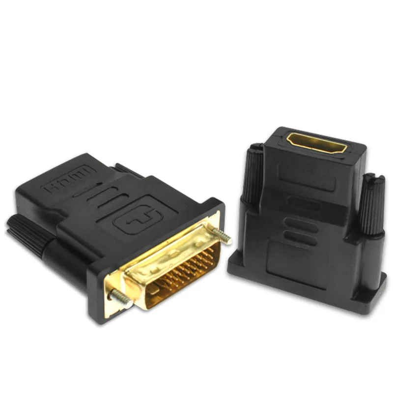 HDMI Женский к DVI D 24+ 1 Pin Мужской адаптер конвертер HDMI2DVI кабель переключатель для ПК для PS3 проектор ТВ коробка HD ТВ ЖК-телевизор