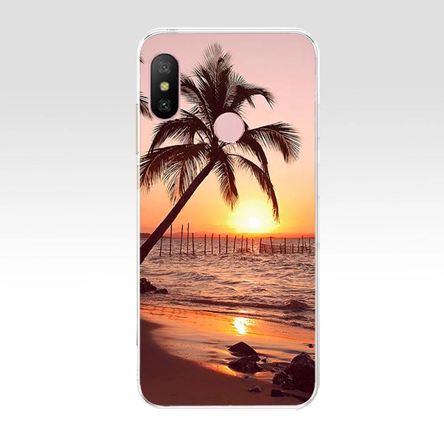 34 K силиконовый чехол для Xiaomi mi A2 LITE, чехол с полной защитой, мягкая задняя крышка из ТПУ, чехол для телефона s для Xio mi A2 LITE, бампер - Цвет: 34