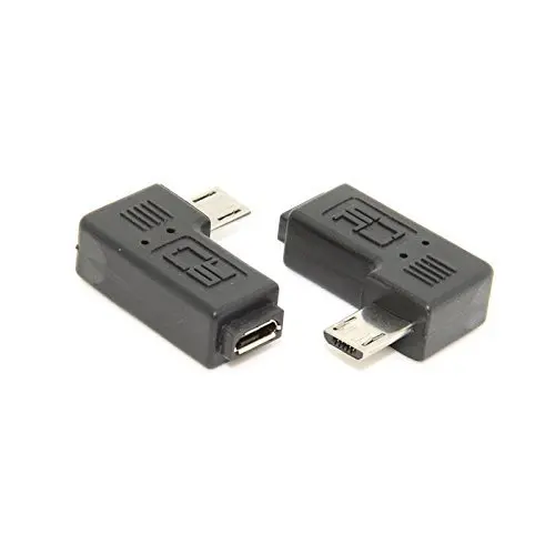 Удлинитель для кабеля CY 9 мм 90 градусов прямоугольный Micro USB 3. 0 5pin Папа мама|Кабели