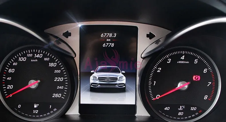 Хромированная Крышка для приборной панели Mercedes Benz C Class GLC C200 GLC260 аксессуары