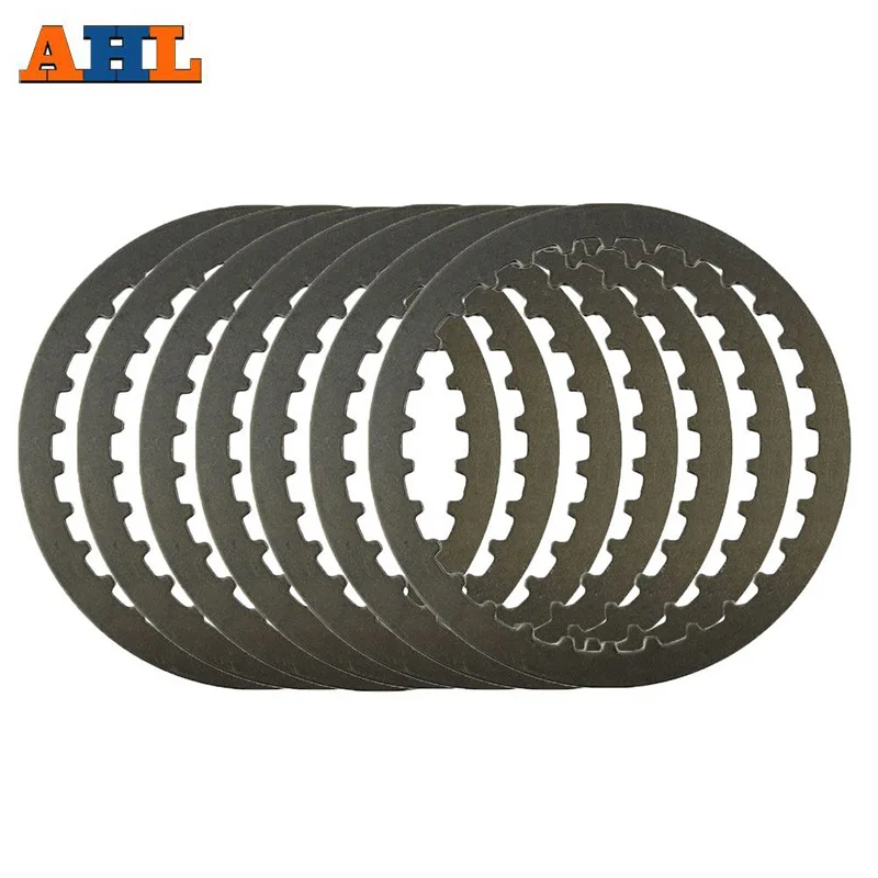 Steel Plate AHL диски сцепления и стальные пластины фрикционные диски Зеленый для Harley XL883 2004-2008 XL1200 SPORTSTER 1991-2011 XL1200X 2010 - Цвет: Steel Plate