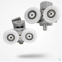 4 pairs can adjust high quality nylon shower door roller sheave wheels