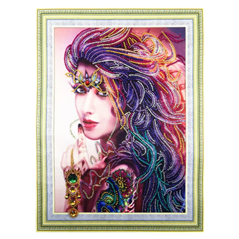 

Алмазная 5D живопись «сделай сам», мультяшный персонаж, узор в виде животных, специальная форма, вышивка крестиком из кристаллов, круглая Алм...