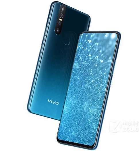 Мобильный телефон vivo S1, 6,53 дюймов, 6 ГБ, 128 ГБ, Восьмиядерный процессор Helio P70, фронтальная камера 3940 мАч, МП, 3 камеры заднего вида, смартфон