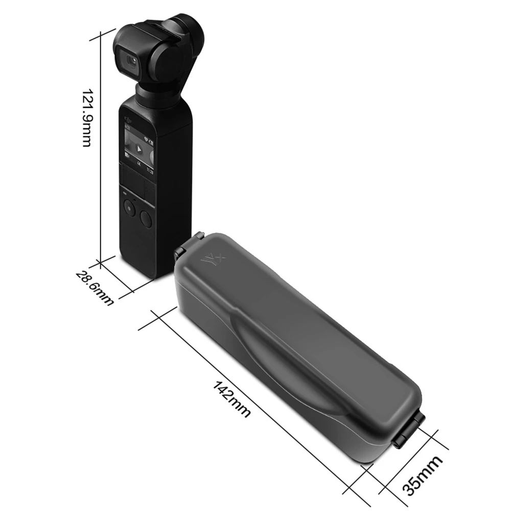 Портативный водонепроницаемый чехол для DJI Osmo карманный стабильный контейнер