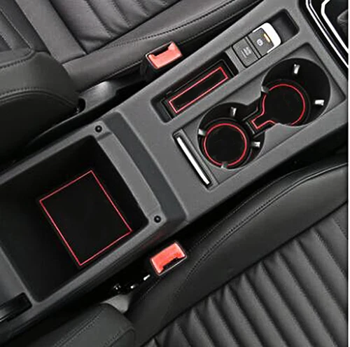 Коврики для автомобильных ворот 18 шт. коврики с держателем стакана Volkswagen VW Touran 2008