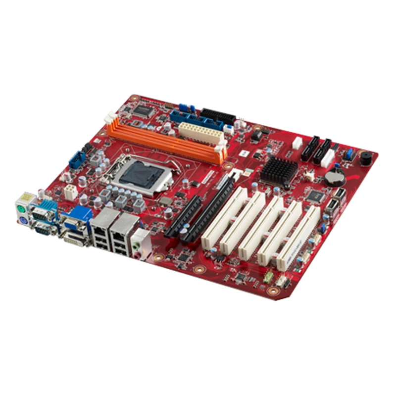 ADVANTECH LGA1155 H61 ATX материнская плата с 5 * PCI 2 LAN 4 USB RE-232 | Компьютеры и офис