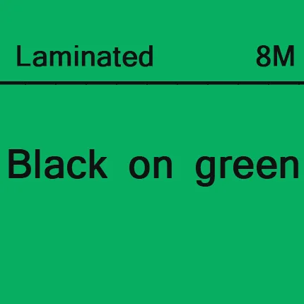 black on green Многоцветная лента для этикеток Tze231, совместимая с принтером Brother P Touch, Tze ленты Tze-231 tze 231 Tze tz231 tze131 tze241 tze221 141 - Цвет: black on green