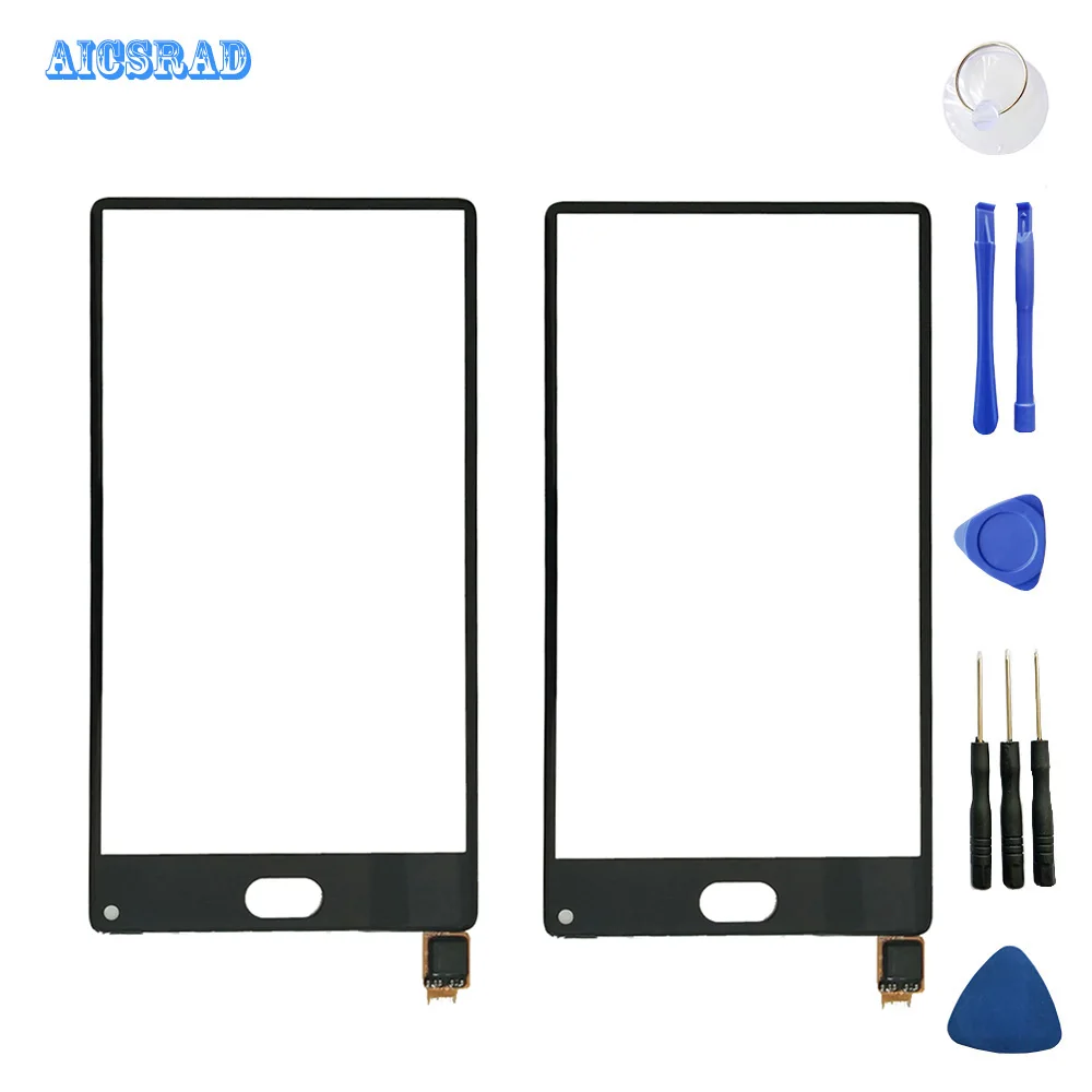 

AICSRAD front outer glass For leagoo kiicaa mix Touch Panel Touch Screen Digitizer Sensor Replacement kiicaa mix + Tools