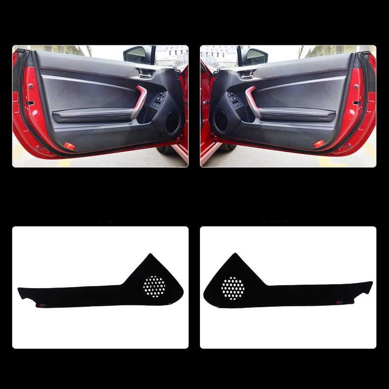 2 шт. декоративные коврики для защиты дверей от ударов|for toyota|door protectionpads door |
