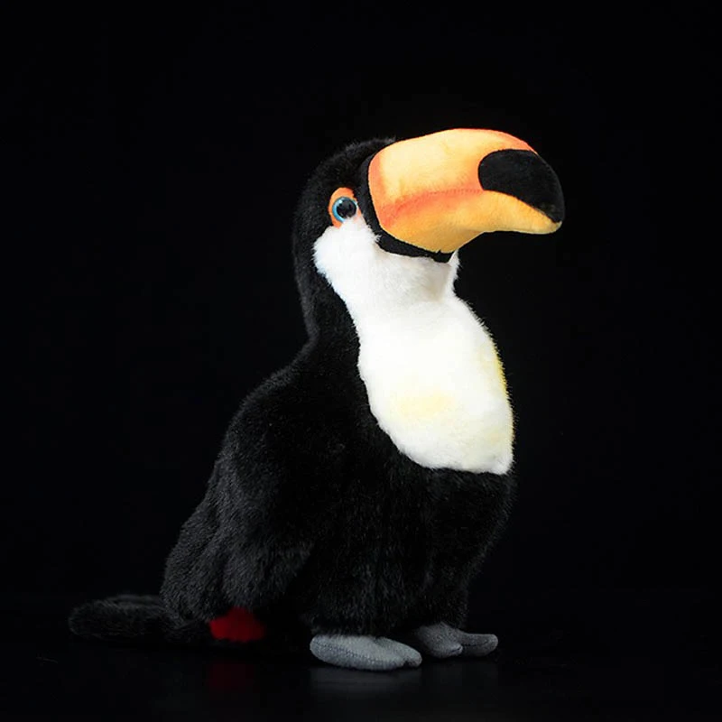 24 см коллекция hornbill детские плюшевые игрушки дикие Туканы реалистичные милые