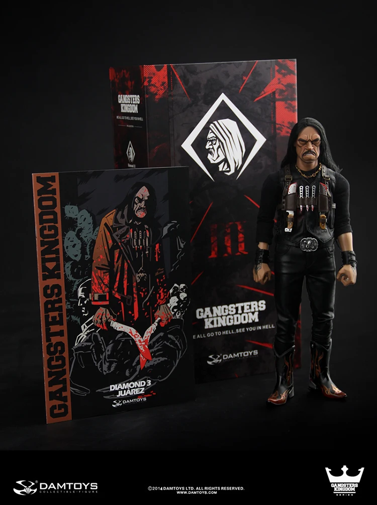 Детские игрушки 1/6 масштаб фигурка модель игрушки гангстеры Королевство Алмаз 3 мачете Данни трехо фигурка модель игрушки для коллекции