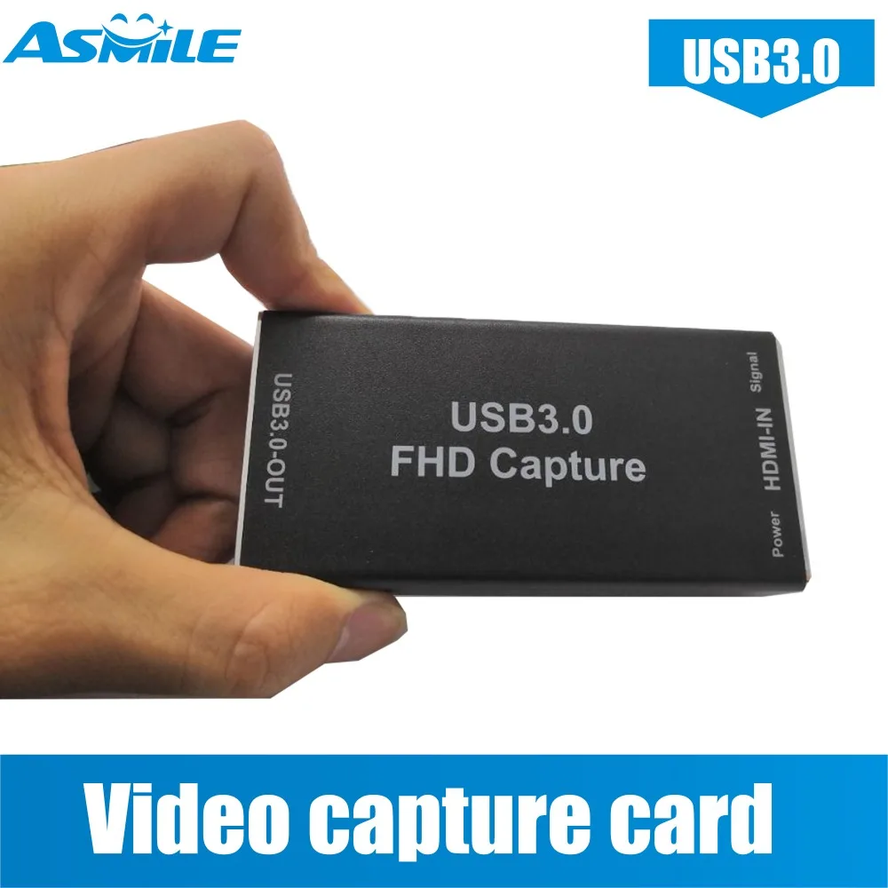 HDMI-USB3.0 Video capture card  support 720P/1080/2K HDMI input,and transport is high speed USB3.0(compatible USB2.0)