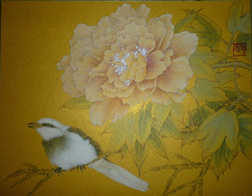 

Canvas Art Picture Print Painting Chinese Watercolor Flowers and Birds Oil Painting on Canvas Wall Art Picture for Home Decor