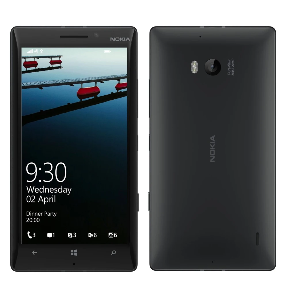 Абсолютно европейский версия Nokia Lumia 930 мобильный телефон 4G LTE 2 Гб ОЗУ 32 Гб ПЗУ Microsoft Windows Phone 8,1 20MP смартфон
