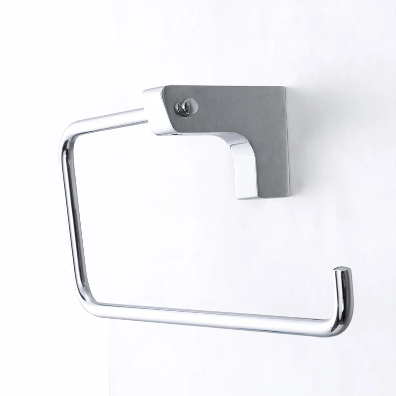 JOMOO Wall Mount Towel Ring Modern Style Chrome Holder Round Shape Solid Brass bathroom accessories Bath Hanger 934806 | Обустройство