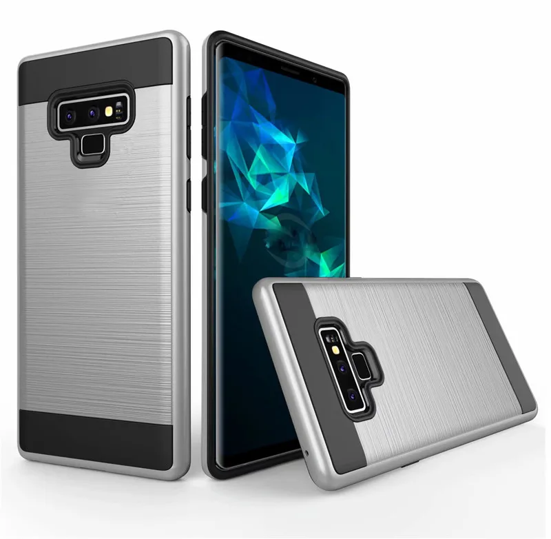Для Samsung Galaxy Note 9 чехол Гибридный противоударный армированный резиновый Жесткий