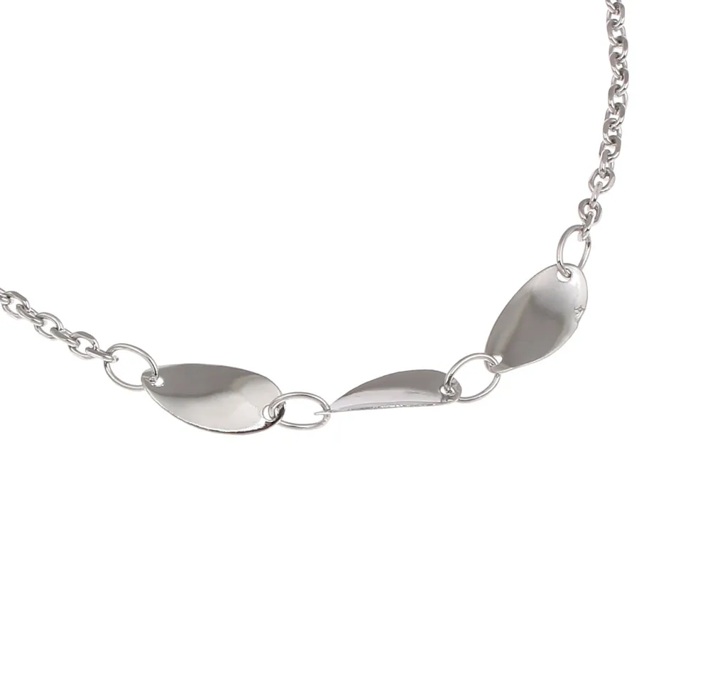 Новинка 2019 ювелирные изделия из нержавеющей стали преувеличенный овальный