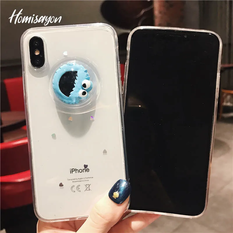 HOMISAYON Cartoon Smile Face Back Cover For iPhone X 7 6 6S Plus Phone Case Ultra thin Soft TPU Cases Coque 8 |