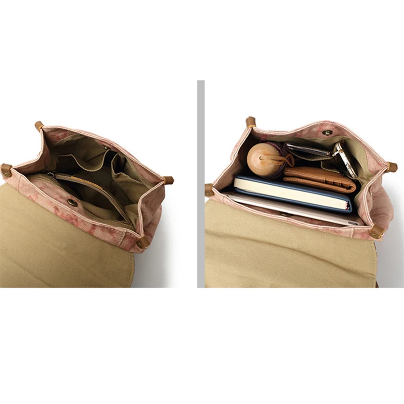DECRJI Vintage Women Backpack Shoulder Bag Canvas High Quality Bagpack School Bags For Teenage Girls Female Rucksack | Багаж и сумки