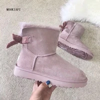 in 2019 europes latest high quality snow boots real sheepskin 100 wool womens snow boots free delivery