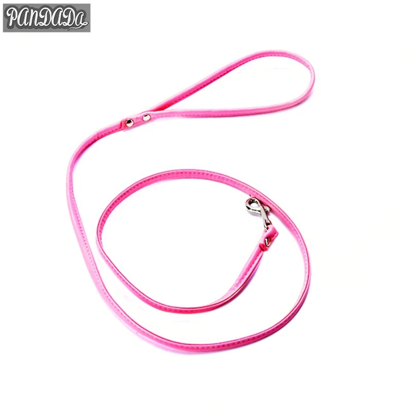 panDaDa Dog Leash Leather Glisson Loop Collar For Dogs Beetle Training Belt Pet Leashes|pet dog leash|dog leashtraction rope |