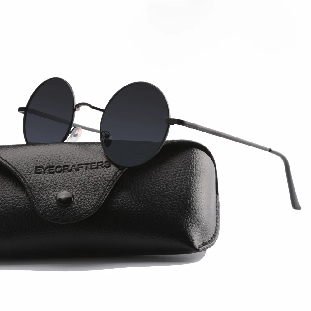 Солнцезащитные очки круглые для мужчин и женщин классические поляризационные