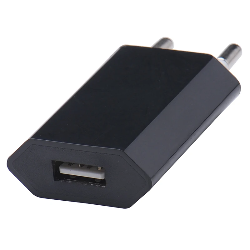 Универсальное портативное зарядное устройство USB с европейской вилкой настенное