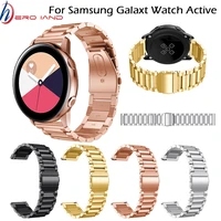 20mm stainless steel watchband for samsung galaxy watch 42mm smart watch strap for samsung galaxy watch active 2 gear s2