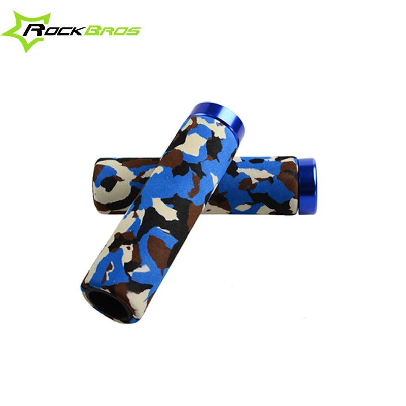 ROCKBROS Камуфляж Запираемый Handlegrips MTB ручки крышки Открытый Spors Велоспорт Ручки