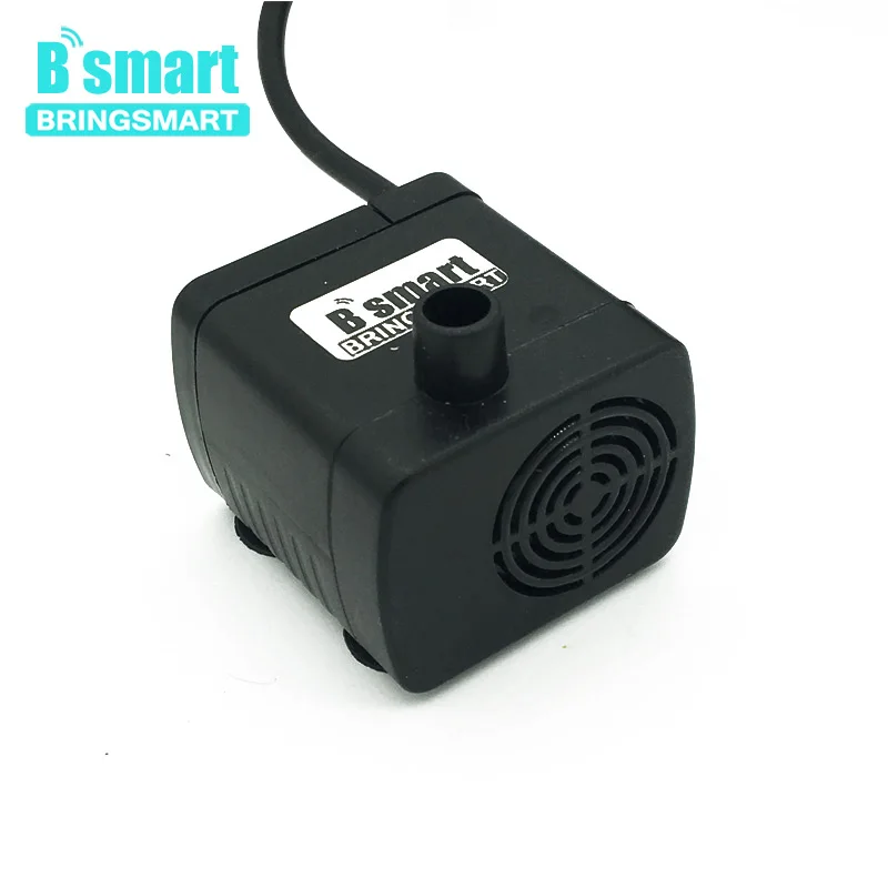 Bringsmart SR 180 микро водяной насос 12В 6В 350л/ч 2 3 м мини Бесщеточный погружной аквариум