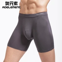 mens long boxer men underwear male athletic underpants mens sexy boxers shorts cotton comfortable soft high quality