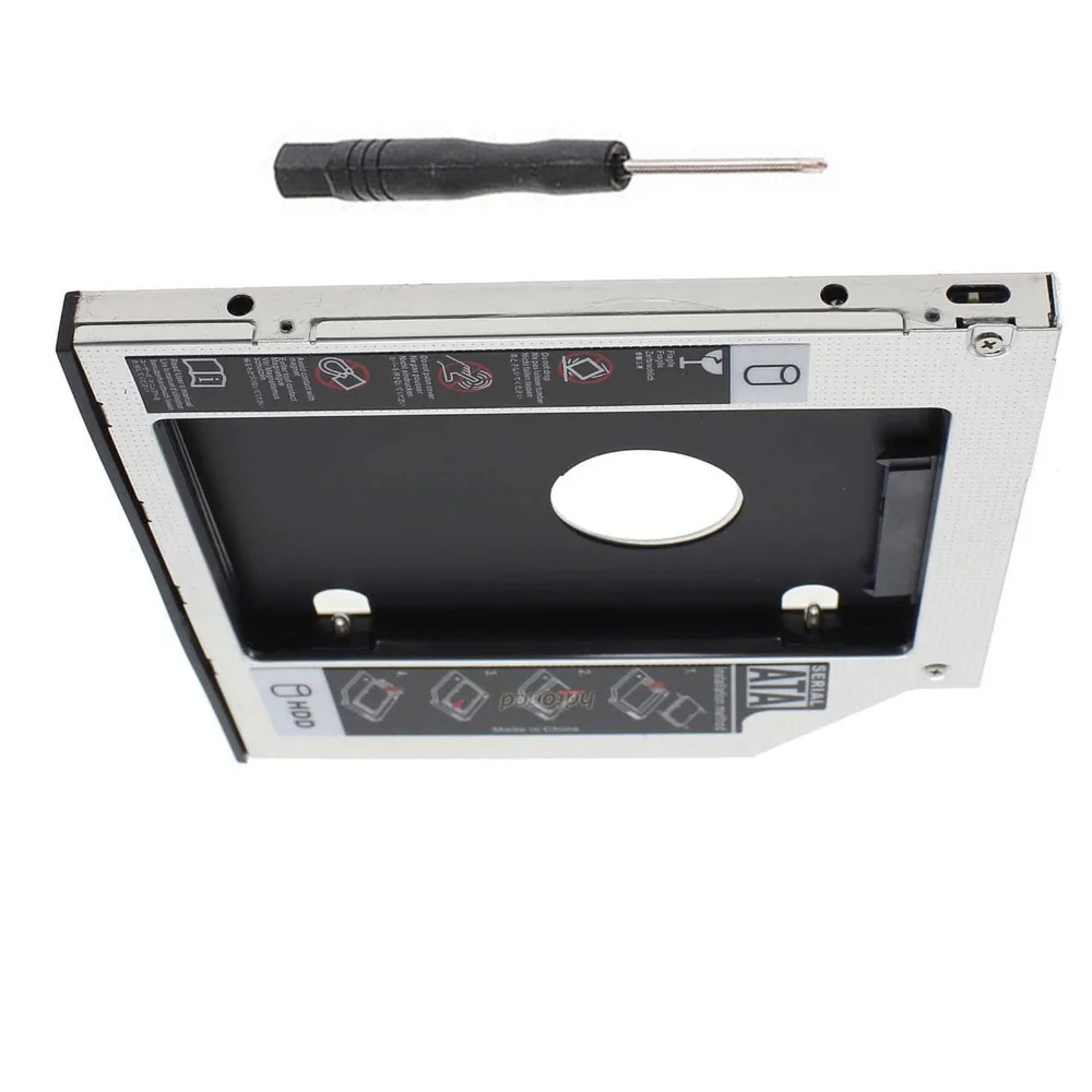 12.7 мм SATA 2nd SSD HDD жесткий диск Caddy для ASUS N61 N61J N61Jq N61V N61Vg N61Vn VX7 VX5 N55E n55S N55SF замены TS-L633C |