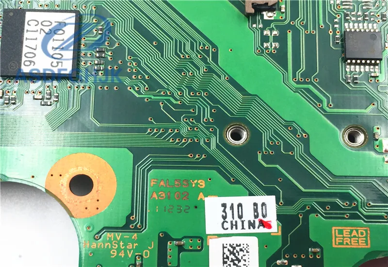 Материнская плата для ноутбука FAL5SY3 A3102 Toshiba Satellite Pro R850 S8510 материнская DDR3