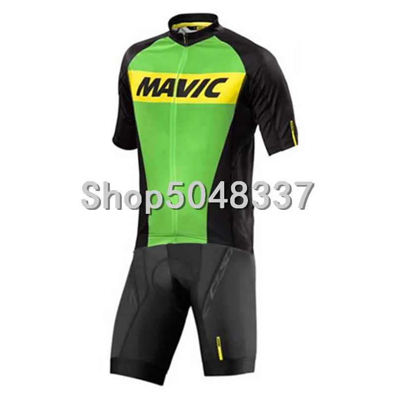 Mavic Подгонянный триатлонный костюм Велоспорт Джерси с коротким рукавом