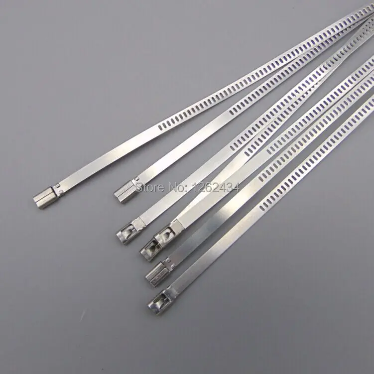 

100pcs 4.6*450 STAINLESS STEEL CABLE TIES stainless steel tie bar 4.6*450mm