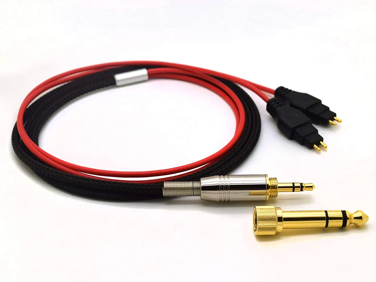 5N OFC обновленный кабель для Sennheiser HD525 HD545 HD565 HD580 HD600 HD650 посеребренный