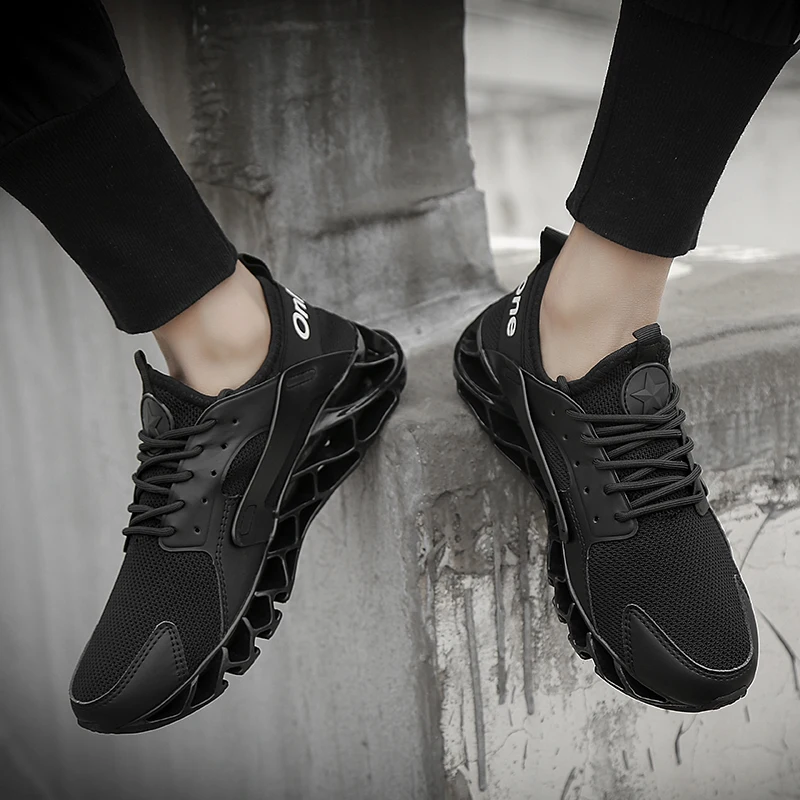 Мужские кроссовки для бега модная спортивная обувь уличная прогулочная дышащая