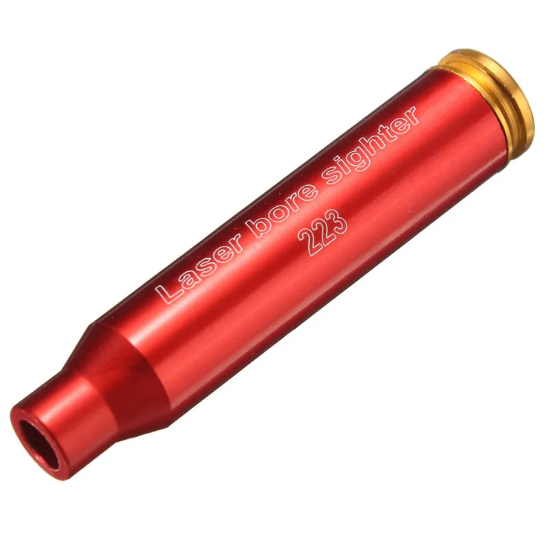 .223 CAL Тактический лазерный прицел GUGULUZA CAL. 223/12GA/20GA/308/7. 62X54R/7.62X39R BoreSighter картридж лазерный прицел для охоты - Цвет: .223 CAL