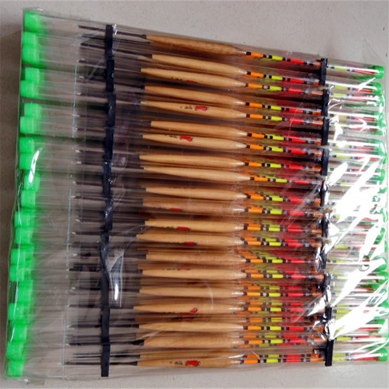 

10Pcs/lot 1.6g Fishing Floats Paulownia Wood Fishing Tackle Tool Fish Wooden Floats Suit For Different Fishing Environment