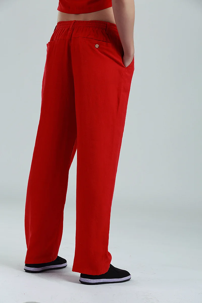 Брюки мужские прямые из хлопка и льна с эластичной талией Размеры M L XL XXL XXXL 2350-12 |