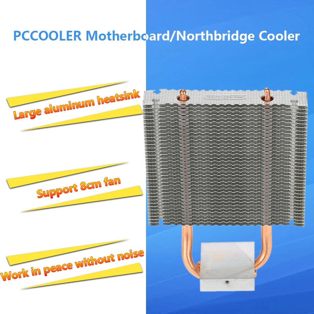 Кулер для процессора PCCOOLER материнская плата радиатора 2 тепловых трубки