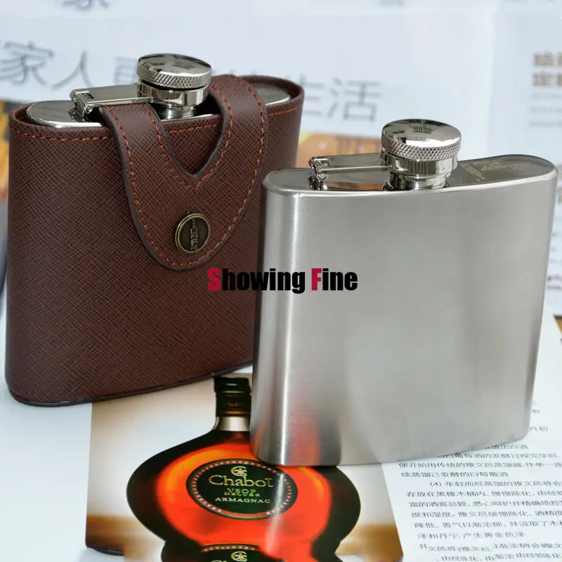 Фляжка из нержавеющей стали 8/18 6 унций|stainless steel hip flask|flask alcoholhip flask |