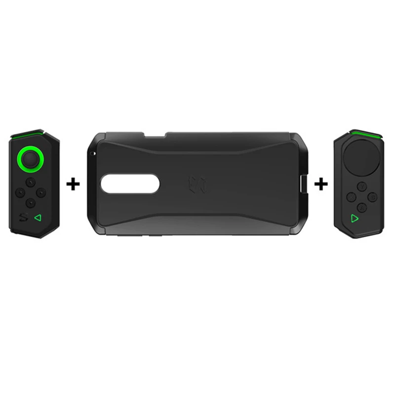 Black Shark Helo Case 100% Original with Gampad 2.0 H66L+H66R Bluetooth Wireless Controller 1st Gen Cases |