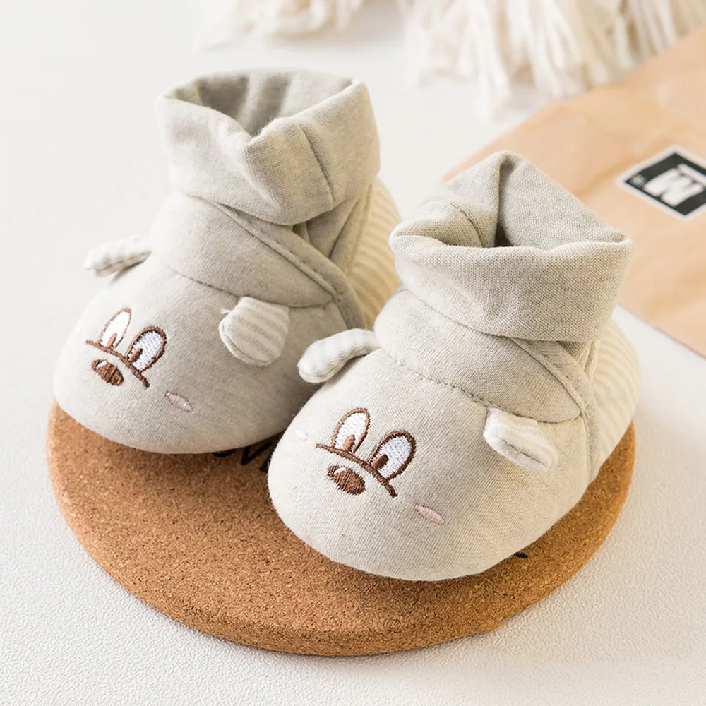 Обувь для малышей обувь мальчиков и девочек с милым рисунком животных детская