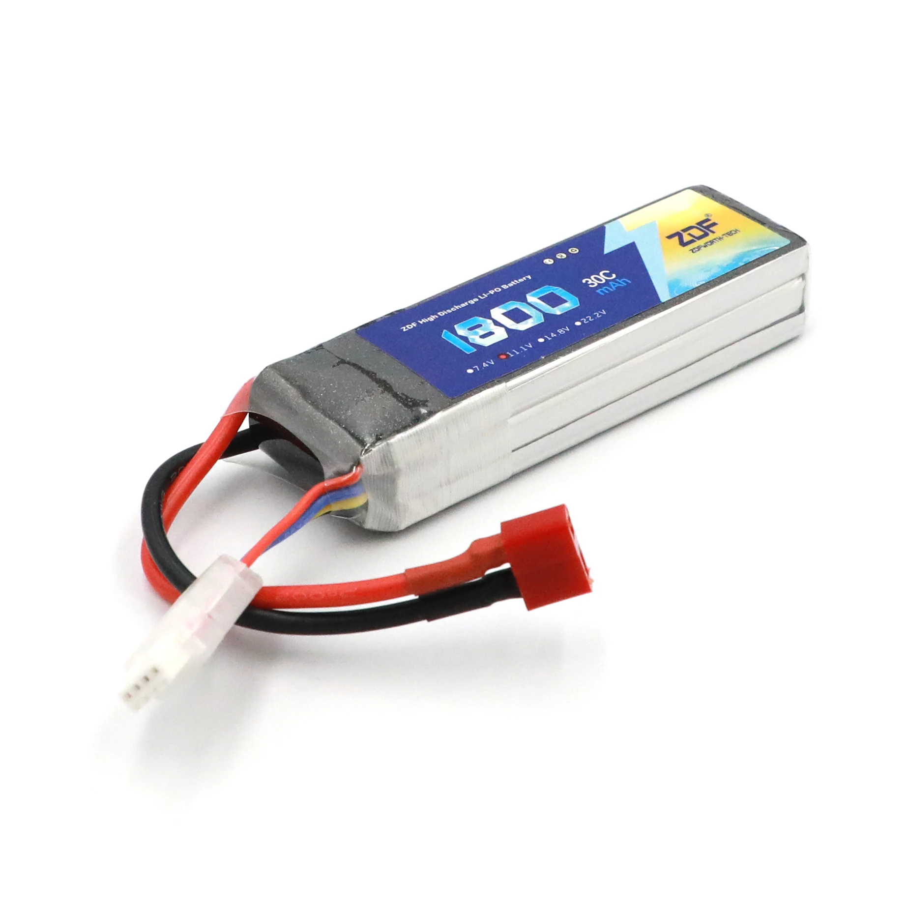 ZDF Lipo 3S 11 1 В 1800 мАч 30C для радиоуправляемого квадрокоптера вертолета автомобиля