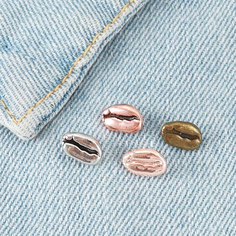 4 шт./компл. кофе в зернах эспрессо Pin Кофе чайник значки Броши Булавки на лацкан