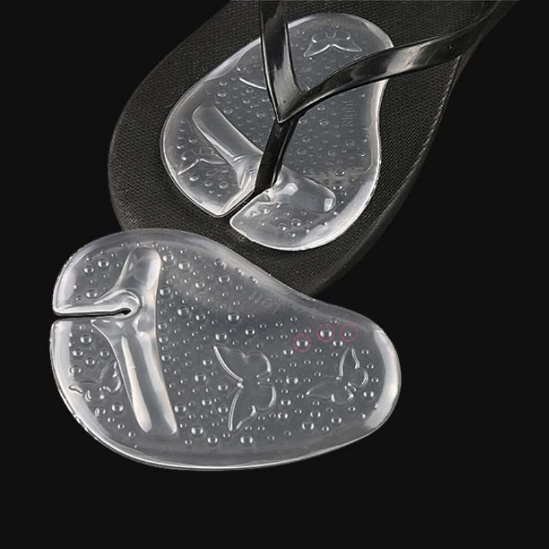 Мягкие силиконовые сандалии стринги передняя часть стельки шлепанцы подушка для