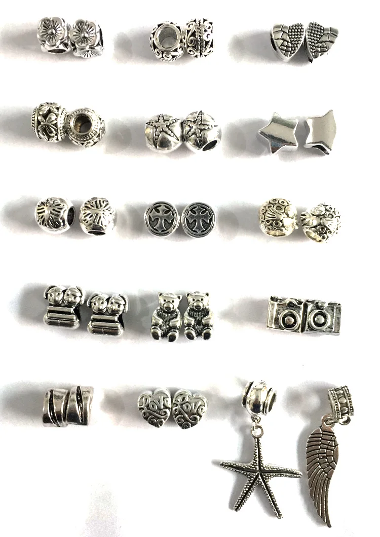 30 шт./партия бусины для браслетов Pandora|for pandora|big holeczech bead |
